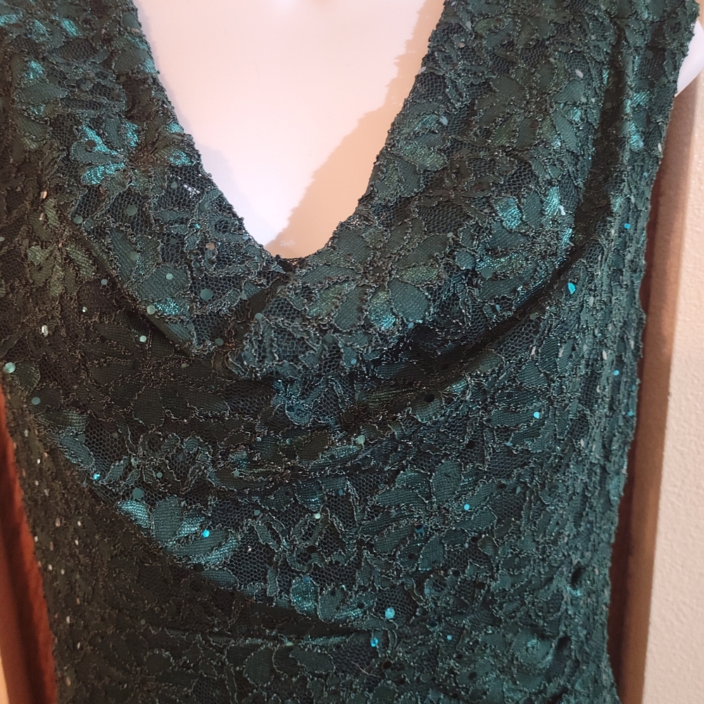 Green Coctail Dress